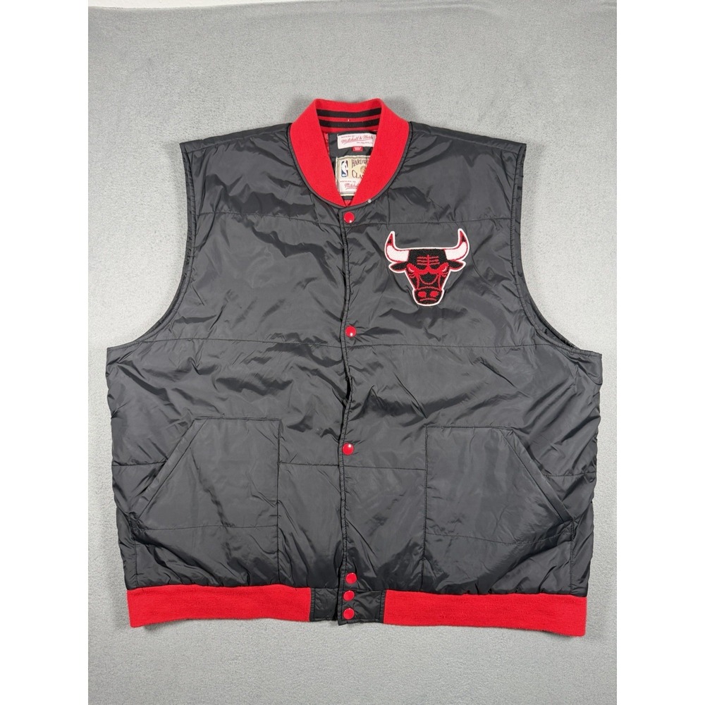 Mitchell & Ness Chicago Bulls Hardwood Classics Vest 5XL Black Red NBA